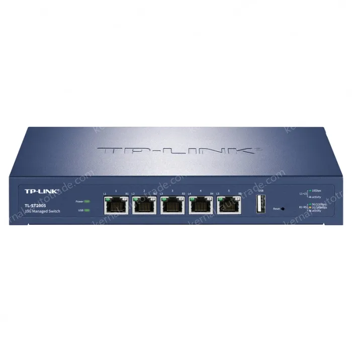 5 port Full 10 Gigabit cloud management switches