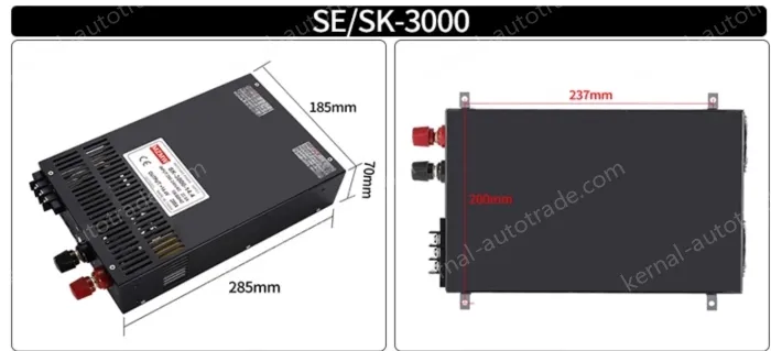 High-power switching power supply 3000W 48V