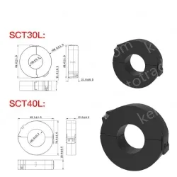 Current transformer SCT30L-5k-300miniature open transformer