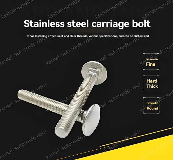 Big head carriage bolt M8*80