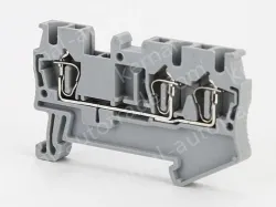 ST2.5-TWIN Spring Terminal Block One in and two out rail terminal block Terminal block