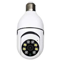 1080P-E27 lamp holder wireless WiFi full color light camera
