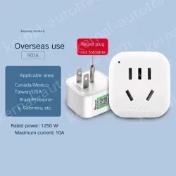 901A American Standard Converter The plug is not foldable