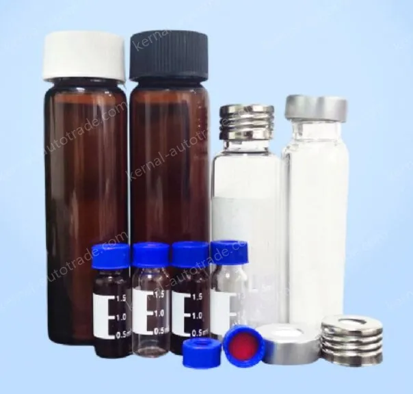 Chromatography vial with solid cap 40 ml