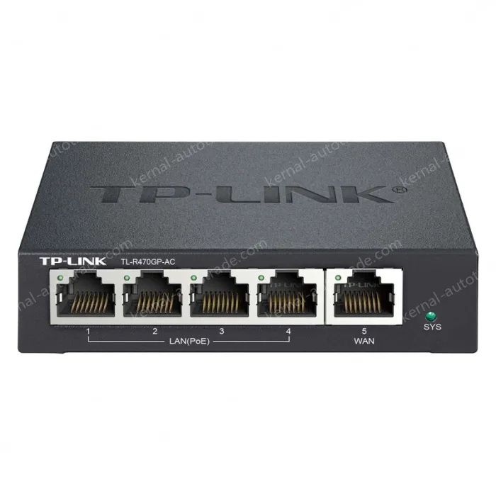 1 WAN port,4 LAN ports PoE&middot; AC all-in-one Gigabit VPN router