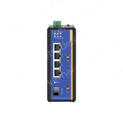 1 Port Gigabit SFP + 4 Ports Gigabit RJ45 Din-Rail Dual Band Wi-Fi6 Wireless Router