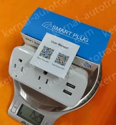 Smart socket LSPA11 one to two dual USB US standard
