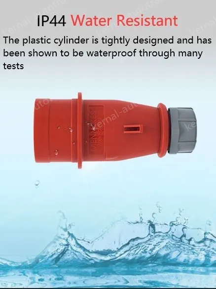 16A5-pole 400V surface mounting plug