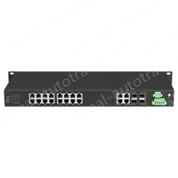 4 Ports Gigabit Combo + 16 Ports Gigabit RJ45 Rack-mount Unmanaged Industrial Ethernet Switch