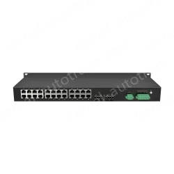 2 Ports 100M F(x) + 24 Ports 10/100M T(x) Rack-mount Unmanaged Industrial Ethernet Switch
