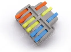 The terminal block is high-power, PCT snap-and-crimp, ULTUV assembly, and the dome is fastened quickly Speed wire connectors