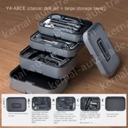 Y4-ABCE manual + electric drill + large storage layer