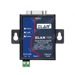 Rail/desktop serial server