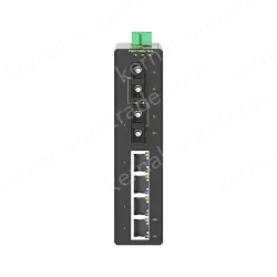 2 Ports 100M F(x) + 4 Ports 10/100M T(x) Din-Rail Unmanaged Industrial Ethernet Switch