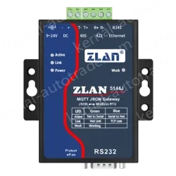 MQTT+JSON to Modbus gateway
