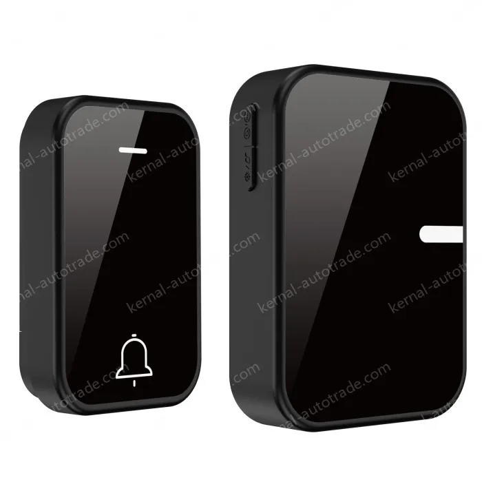 Waterproof one to one free self generating wireless doorbell, home 433 long-distance high volume alarm for the elderly