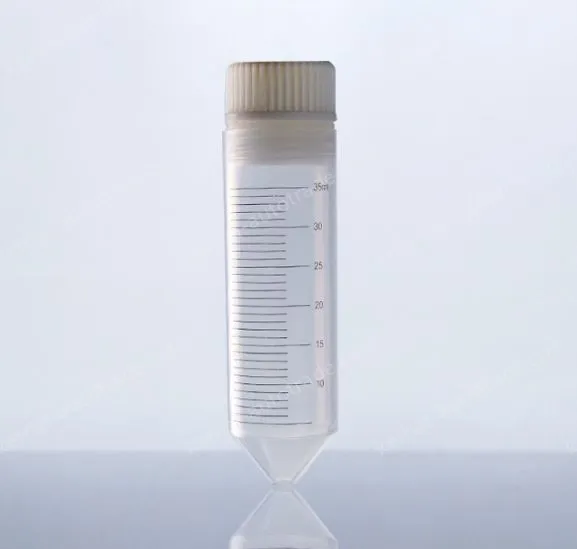 30 ml centrifuge tubes are internally rotated with round bottoms