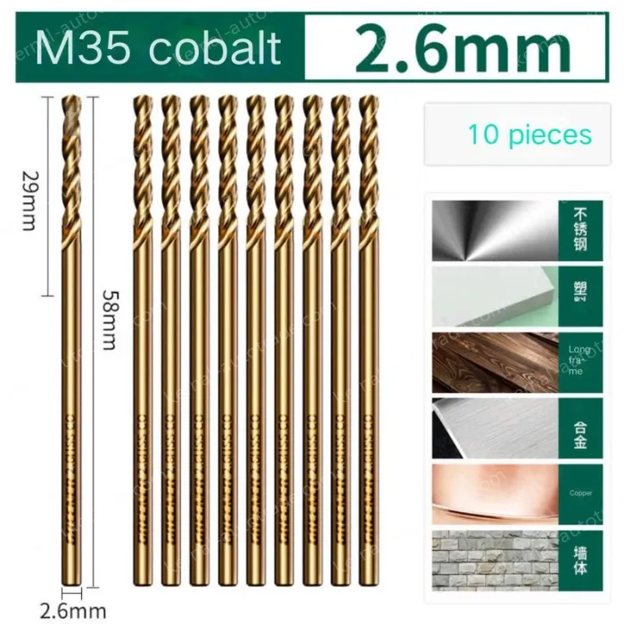 CONTAINS 2.6MM COBALT 10 STICKS