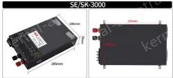 High-power switching power supply 3000W 12V