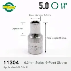 Xiaofei-5.0mm-6.3mm series 1/4-11304