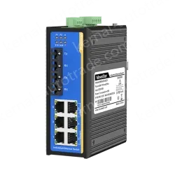 8 Ports 10/100M Din-Rail Managed Industrial Ethernet Switch