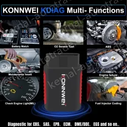 K DIAG Automotive Fault Diagnosis Instrument Engine Fault Reading Fault Code Query Playback Function Testing Tools