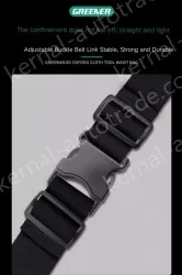 The waist bag can hold mobile phones and electric drills 1680D wear-resistant models