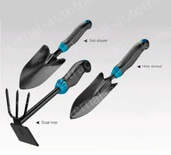 (Soil shovel + hole shovel + dual-purpose hoe)