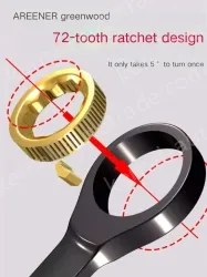 16 Pieces of Dual-purpose Ratchet (6-32)