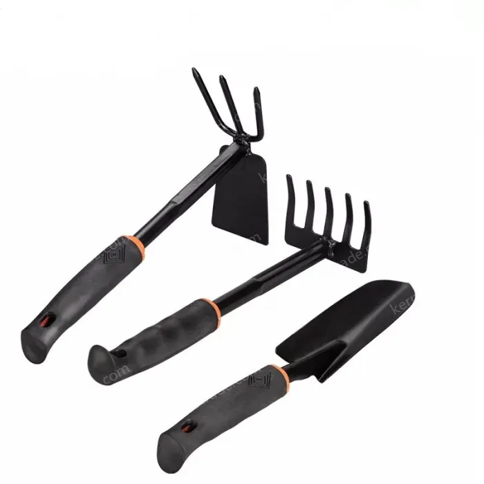 Hole shovel + five-tooth rake + dual-purpose nail rake hoe