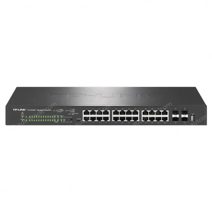 28 port 10 Gigabit on-network managed PoE switches