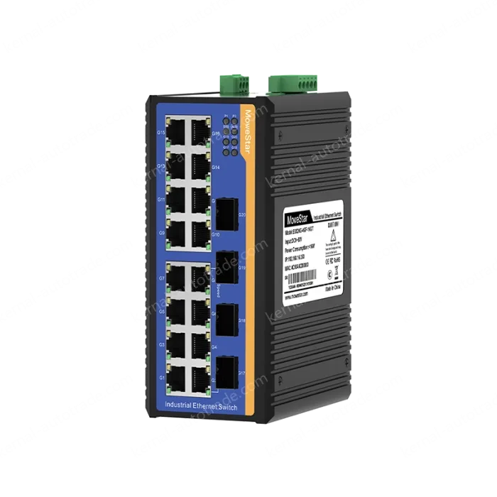 [Gigabit 4 optical 16 electrical] ring network managed industrial switch