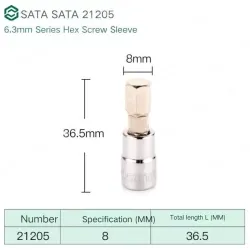 Xiaofei 8mm with a total length of 36.5mm-21205