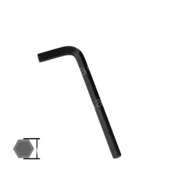 Blackened 5mm 20pcs flat head