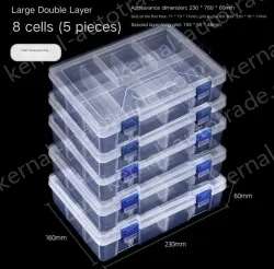5 pieces of thickened material, 8 grids of double-layered full dismantling