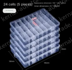 5 pieces of thickener 24 grids