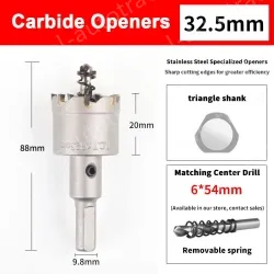Stainless steel special hole opener 32.5mm